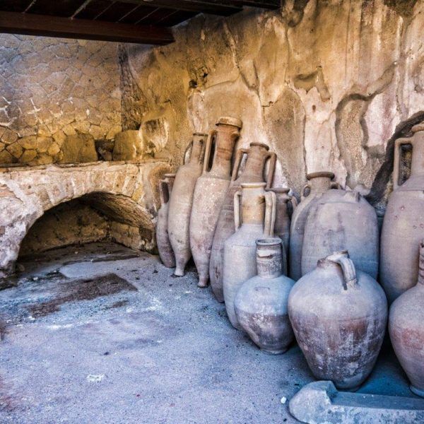 Las tiendas y bares de Herculano