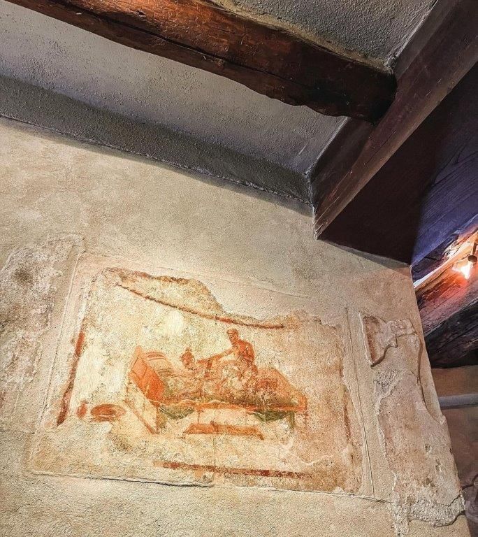 Ruinas arqueológicas de Pompeya con edificios romanos sepultados por la erupción del Vesubio
